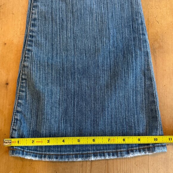 Vintage Blue 2 by Antik Denim Jeans 30 Made in USA Flare - Picture 5 of 11